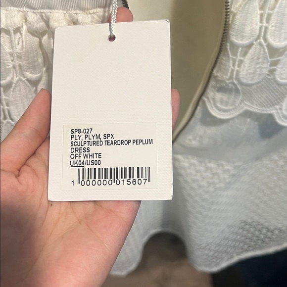 Self-Portrait Cream Lace Mini Dress - Picture 5 of 6